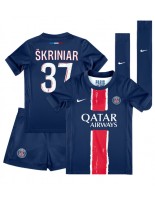 Paris Saint-Germain Milan Skriniar #37 Kotipaita Lasten 2024-25 Lyhythihainen (+ shortsit)